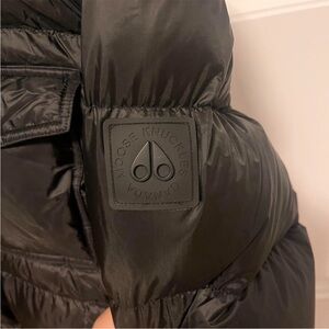 Moose Knuckles Dark Puffer Coat